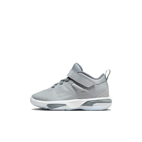 Jordan Kids Беговые кроссовки MID Топ Серый Белый Для дошкольников