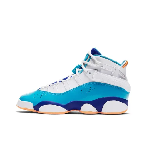 JORDAN Air Jordan 6 Кольца Детские баскетбольные кроссовки High Топ Унисекс