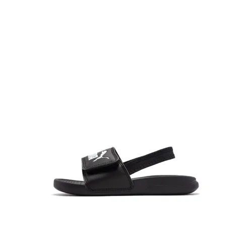 PUMA Popcat 20 Детские Сандалии Черные Для Дети Возрастом 3-7 Лет