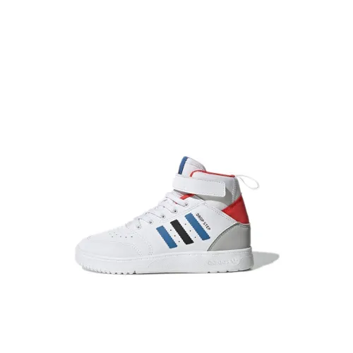 Adidas Originals Drop Step 360 C High Топ Детские Скейтбординги Белый Children Возраст 3-7 Лет