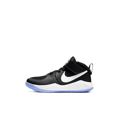 Nike Team Hustle D 9 Slip-resistant Амортизация Устойчивость к истиранию Дышащий MID Баскетбольные кроссовки для игры