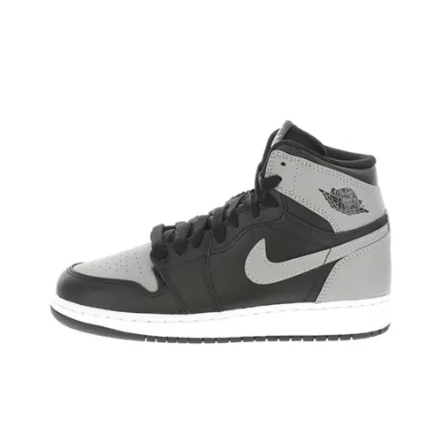 Jordan Air Jordan 1 Ретро Shadow High Топ Детские Баскетбольные Кроссовки Теневой Серый Выпуск 2024 года Подростки
