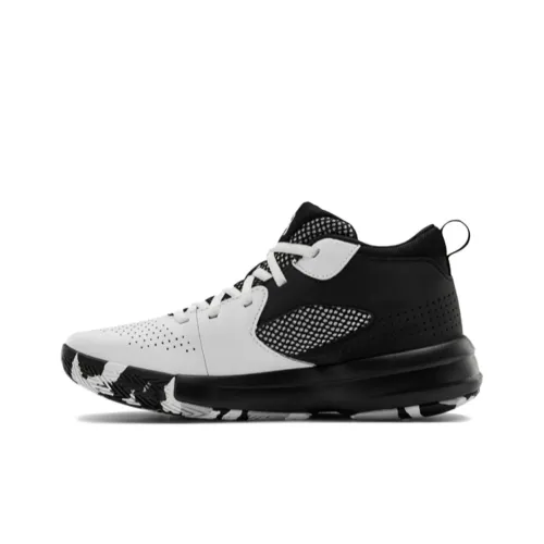 Under Armour Lockdown 5 Детские баскетбольные кроссовки MID Топ Школьный возраст