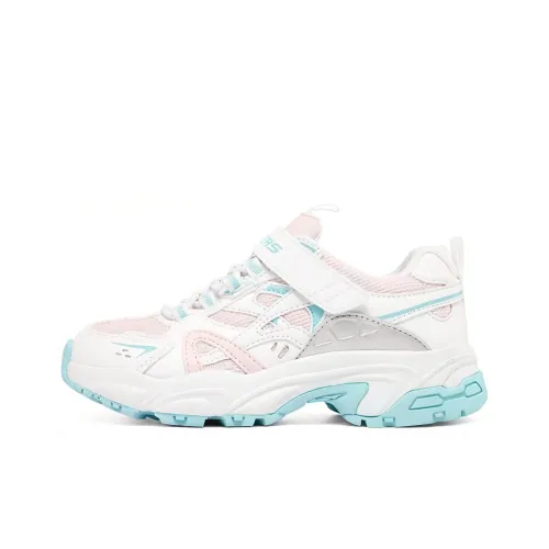 Skechers Stamina Series Kids Lifestyle Shoes Белый Розовый Подростки