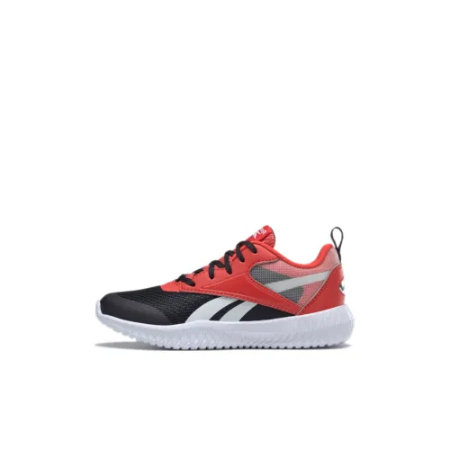 Reebok Flexagon Energy 3 Low Топ Детская Беговая Обувь Черный Красный Малыш