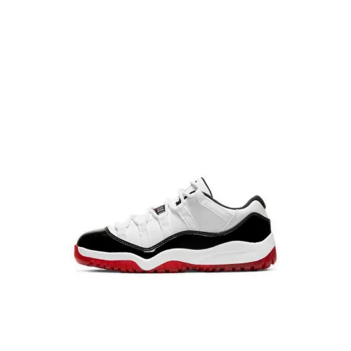 Jordan Air Jordan 11 Детские баскетбольные кроссовки Low Топ Pre School