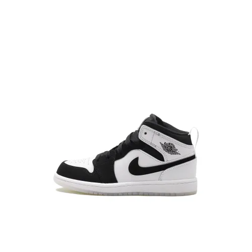 Jordan Air Jordan 1 Детские баскетбольные кроссовки MID Топ Pre School