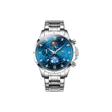 Серебристо-синий