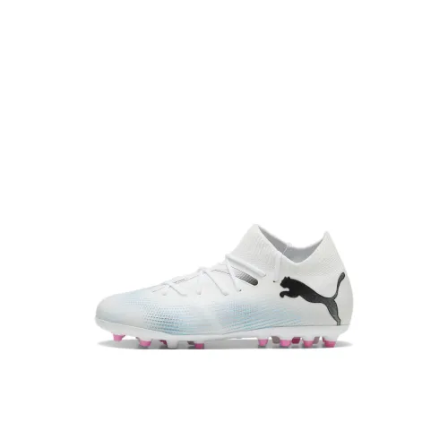 PUMA Детские футбольные бутсы Low Top Белый Синий Kids