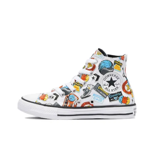 nike x Converse Chuck Taylor All Star High Топ High Топ Kids Кеды Белый черный Многоцветный Подростки