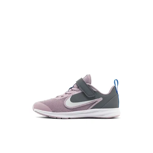 nike Downshifter 9 Low Топ Детские беговые кроссовки Серо-фиолетовый Children Возраст 3-7 лет