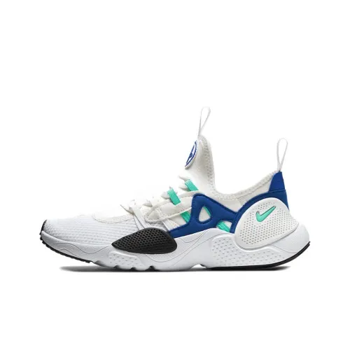 Nike Huarache E.D.G.E. Противоскользящие амортизаторы Низкий топ Детская беговая обувь Синий цвет озера Белый