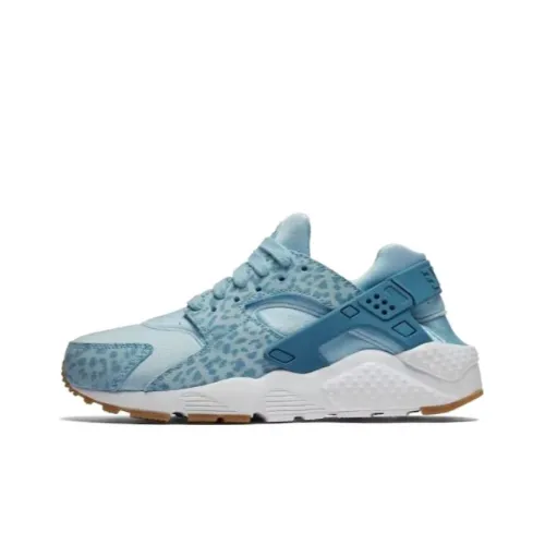 Nike Air Huarache Run GS Амортизация Износостойкий Низкий Топ Детские Беговые Кроссовки Светло-Синий Подростки