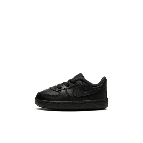 Nike Air Force 1 Low Топ Обувь для малышей Черный Infant And Toddler