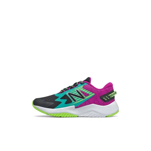 New Balance NB Rave RUN Series Низкий Топ Повседневная Обувь Черный Фиолетовый Детский