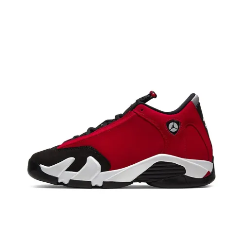 JORDAN Air Jordan 14 Детские баскетбольные кроссовки MID Топ Унисекс