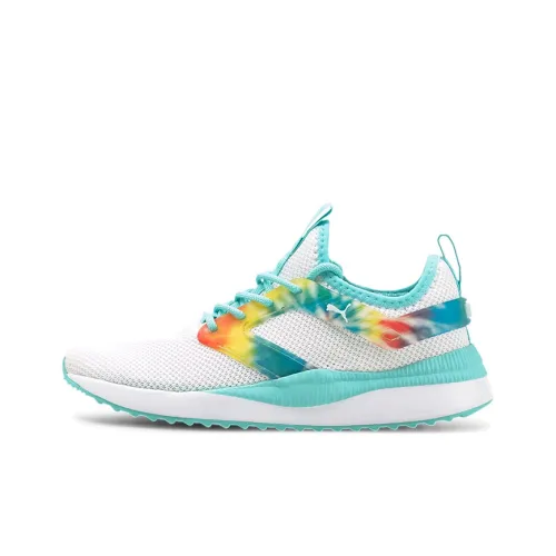 PUMA Pacer Excel Tie Dye Kids Lifestyle Shoes Белый Синий Подростки
