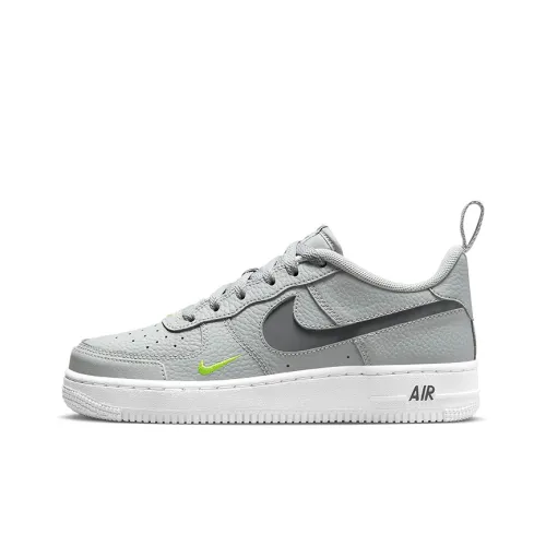 Nike Air FORCE 1 Детские Скейтбординги Низкий Топ Школьный возраст