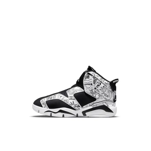 Jordan Air Jordan 6 Детские баскетбольные кроссовки High Топ Pre School