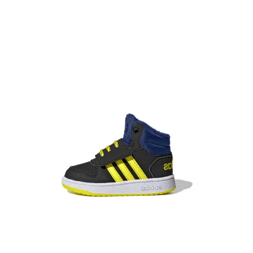 Adidas Neo Hoops 2,0 Slip-resistant Abrasion-resistant MID Топ Обувь для малышей Infant Wa Toddler