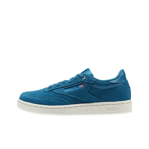 Reebok Club C Series Детские Скейтбординги Низкий Топ Школьный возраст