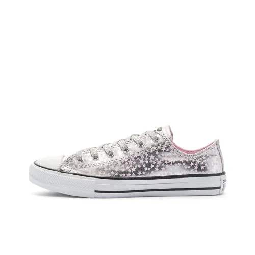 Converse Chuck Taylor All Star Low Топ Низкий Топ Kids Кеды Розовый Серебряный Подростки
