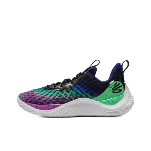 Under Armour Curry 10 Детские баскетбольные кроссовки Low Топ Унисекс