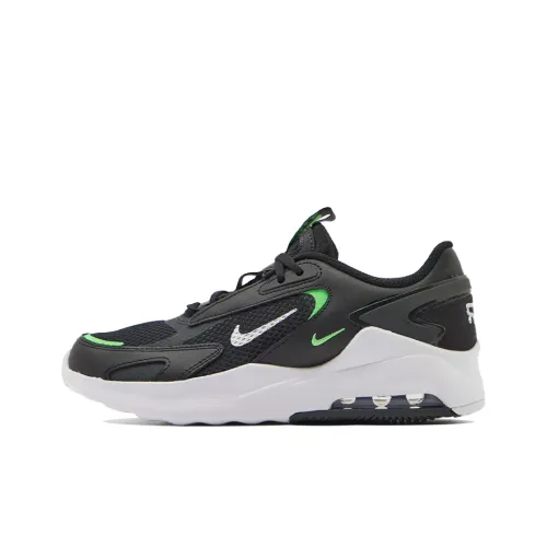 Nike Air Max Bolt Low Топ Детские беговые кроссовки Черный Зеленый Подростки