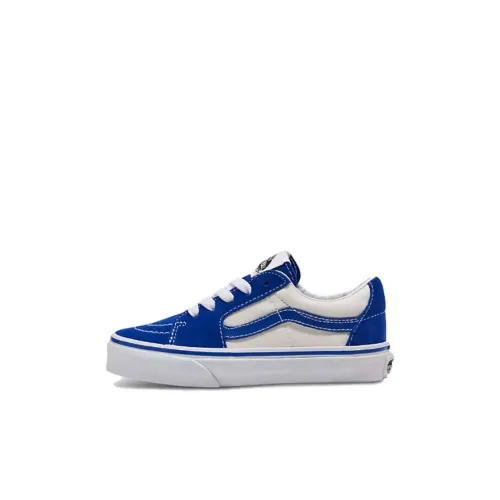 Vans Детские Скейтбординги Низкие Топы Синие Kids