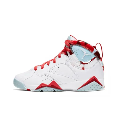 Jordan Air JORDAN 7 Детская баскетбольная обувь Высокий топ Унисекс