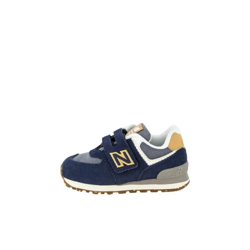 New Balance NB 574 Series 'Sustainable Пачка' Низкие кеды для малышей Морской синий Infant And Toddler