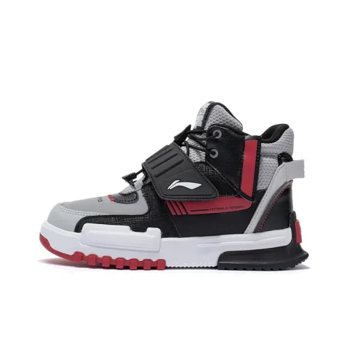 LINING YOUNG Детская беговая обувь с высоким верхом для школьного возраста