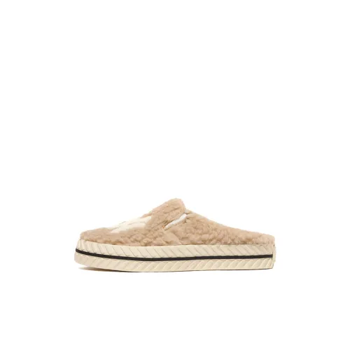 Mlb Base Logo Playball Mule Аbrasion Resistant Низкий Топ Детские Скейтбординги Песочно-коричневый Детский