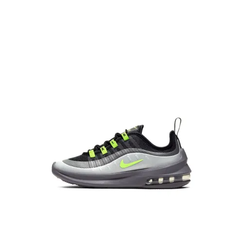 Nike Air Max Axis Kids Lifestyle Shoes Серый черный зеленый Дети 3-7 лет