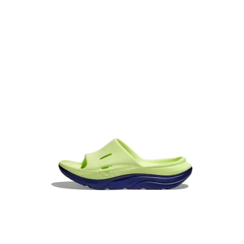 HOKA ONE ONE Ora Recovery Slide 3 Детские домашние тапочки Зеленый Kids