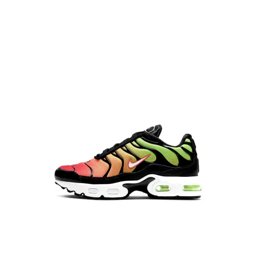 Nike Air Max Plus Детские повседневные кроссовки Красный Зеленый для детей 3-7 лет