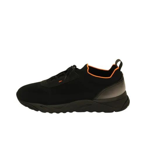 Santoni Повседневный Низкий Топ Черный Мужской