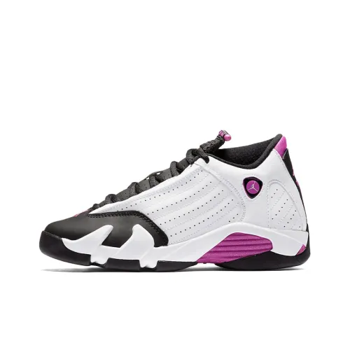 JORDAN Air Jordan 14 Детские баскетбольные кроссовки MID Топ Унисекс
