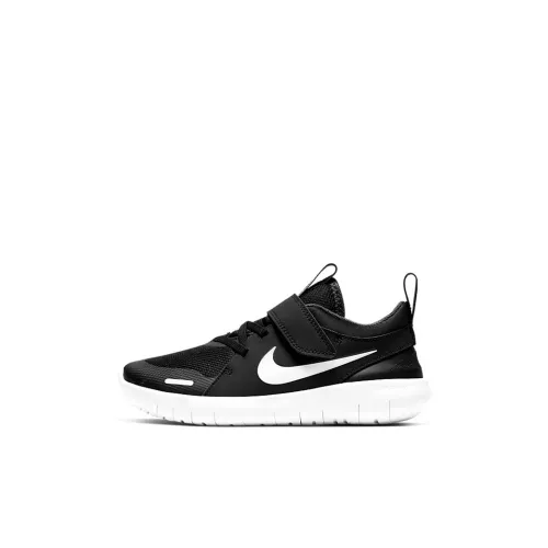 Nike Flex Contact 4 Slip-resistant Амортизация Устойчивость к истиранию Дышащий Низкий Топ Детская Беговая Обувь