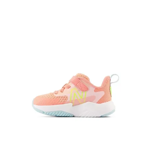 New Balance NB Rave RUN Series V2 Bungee Кружево Toddler Низкий Топ Детские беговые кроссовки Апельсин Детский
