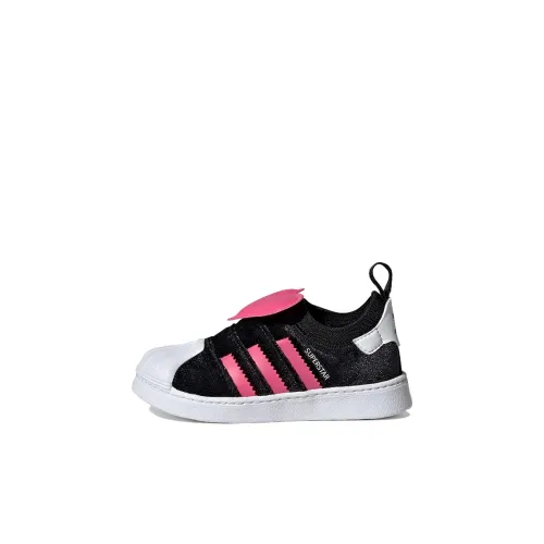 Adidas Originals SUPERSTAR 360 2,0 Low Топ Скейтборд Кроссовки Черный Белый Малыш И Детский