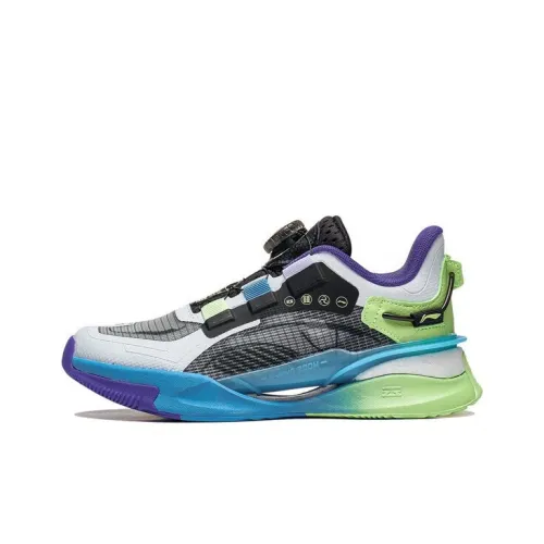 LINING YOUNG Rush Shadow Superb 1,5 Low Топ KIDS Lifestyle Shoes Белый черный