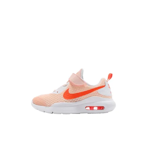 Nike Air Max Oketo BP Low Топ Детские беговые кроссовки Оранжево-белый Children Возраст 3-7 лет