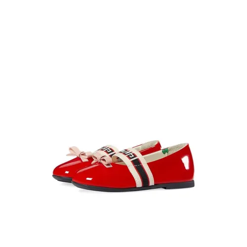 GUCCI Низкий Топ Kids Lifestyle Shoes Красный Детский