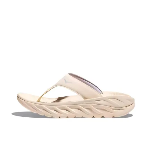 HOKA ONE ONE Ora Recovery Flip Flops Бежевые Женские