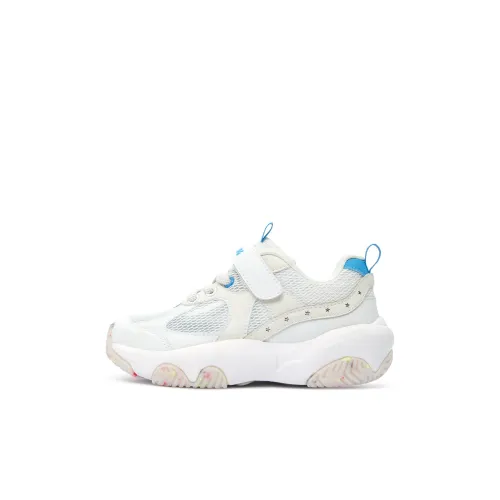 KIDSING Slip-resistant Abrasion-resistant Low Top Детская беговая обувь Белый Детский