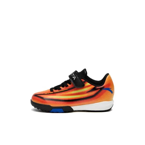 Anta Амортизация Противоскользящие Устойчивые к износу Низкие Топ Футбольные бутсы Оранжевый Желтый Черный