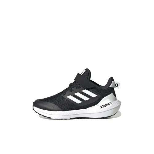 Adidas Eq21 Run 2,0 Low Топ Детские беговые кроссовки Черный белый Children Возраст 3-7 лет