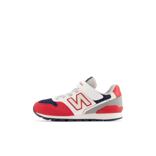 New Balance NB 996 Амортизация Низкий Топ Детские Лайфстайл Обувь Белый Красный Синий Детский