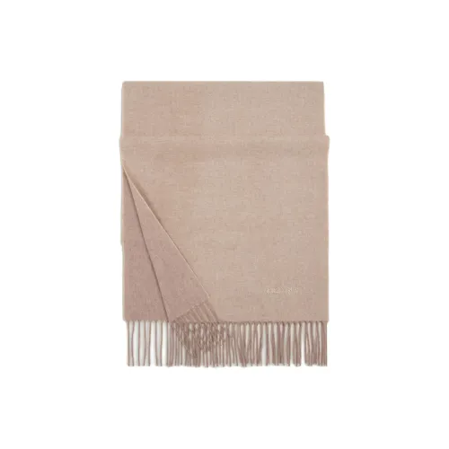 GIORGIO ARMANI Кашемировые вязаные шарфы Мужской Бежевый